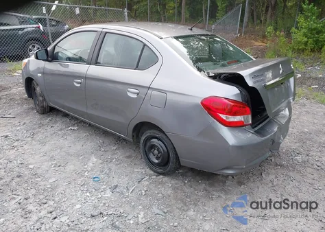 2017 Mitsubishi Mirage G4 Es из США, поврежденный, VIN ML32F3FJXHH001388